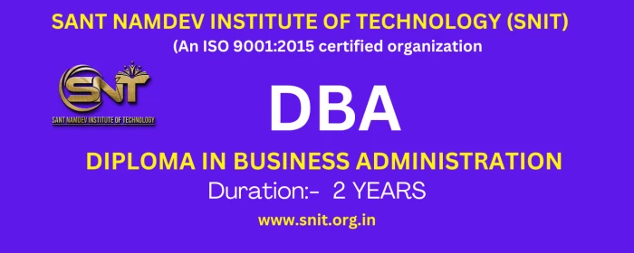 Course - DIPLOMA IN BUSINESS ADMINISTRATION
