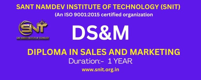 Course - DIPLOMA IN SALES AND MARKETING