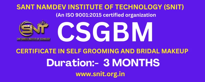 Course - CERTIFICATE IN SELF GROOMING AND BRIDAL MAKEUP