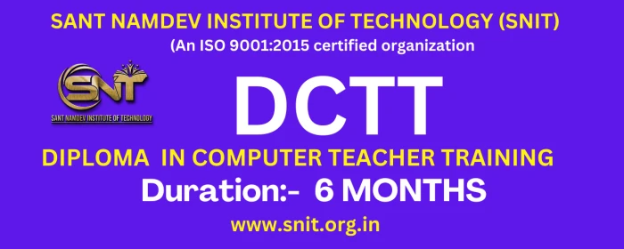 Course - DIPLOMA  IN COMPUTER TEACHER TRAINING