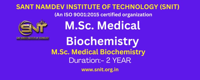 Course - M.Sc. in Medical Biochemistry