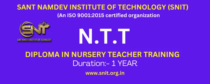 Course - DIPLOMA IN NURSERY TEACHER TRAINING