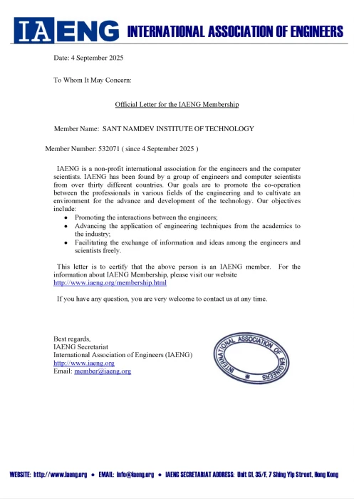 Gallery SANT NAMDEV INSTITUTE OF TECHNOLOGY